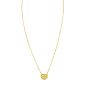 14K Heart Prosecco Pendant