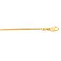 14K Gold 1.4mm Gourmette Chain