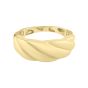 14K Gold Italian Cable Twist Ring
