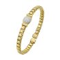 14K Diamond Pave Venetian Cuff