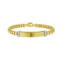 14K Diamond Bar Venetian Bracelet