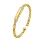 14K Diamond Bar Venetian Cuff