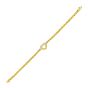 14K Venetian Heart Bracelet