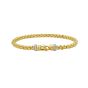 14K Venetian Diamond Clasp Bracelet