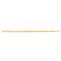 14K Gold 4.5mm Semi-Solid Miami Cuban