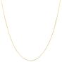 14K Gold 1.3mm French Cable Chain