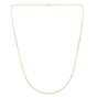 14K Gold 1.9mm French Cable Chain