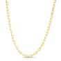 Gold Over Silver 3.4mm French Cable Chain