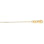 14K Gold .5mm Diamond Cut Flat Cable Chain 