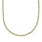 14k Gold 3mm Lite Figaro Chain