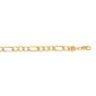 14K Gold 6.6mm Lite Figaro Chain