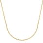 14K Gold 2.8mm Light Gourmette Chain