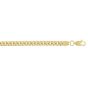 14K Gold 4.1mm Light Gourmette Chain