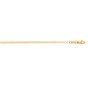 14K Gold 1.7mm Mariner Chain