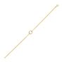 14K Trinity Chain Bracelet