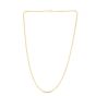 14K 2.5mm Moon Chain
