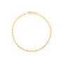 14K 3mm Moon Chain
