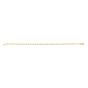 14K 3mm Moon Chain