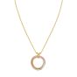 14K Trinity Circle Necklace