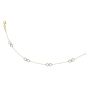 14K Gold Infinity Station Chain