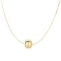 14K Gold Rondel Necklace