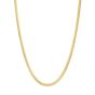 14K 4.2mm Oval Snake Chain