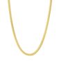 14K 5.3mm Oval Snake Chain