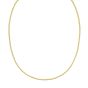 14K Gold 2mm Oval Snake Chain