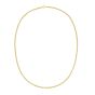 14K Gold 2mm Oval Snake Chain