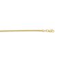 14K Gold 2mm Oval Snake Chain
