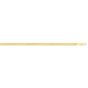 14K 4.2mm Oval Snake Chain