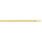 14K 5.3mm Oval Snake Chain