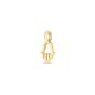 14K Hamsa Charm