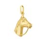 14K Horse Head Charm