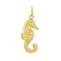 14K Seahorse Charm
