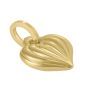 14K Puffy Heart Charm