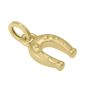 14K Horseshoe Charm