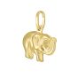 14K Elephant Charm