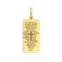 14K Our Father Prayer Charm