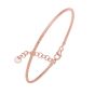 14K Diamond Cut Stack Bangle