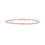 14K .15ct Diamond Beaded Bracelet