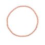 14K Moon-Cut Bead Stretch Bracelet
