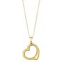 14K Gold Heart Necklace