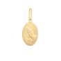 14K Gold Praying Hands Pendant