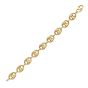 14K Gold 12mm Puffed Mariner Link Chain