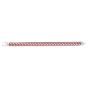 Silver Men's Red Cord Bracelet