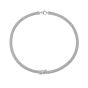 Silver Prosecco Knot Necklace