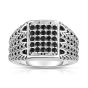 Sterling Silver Woven Signet Ring