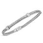 White Topaz Mini Woven Bracelet