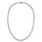 White Topaz Mini Woven Necklace